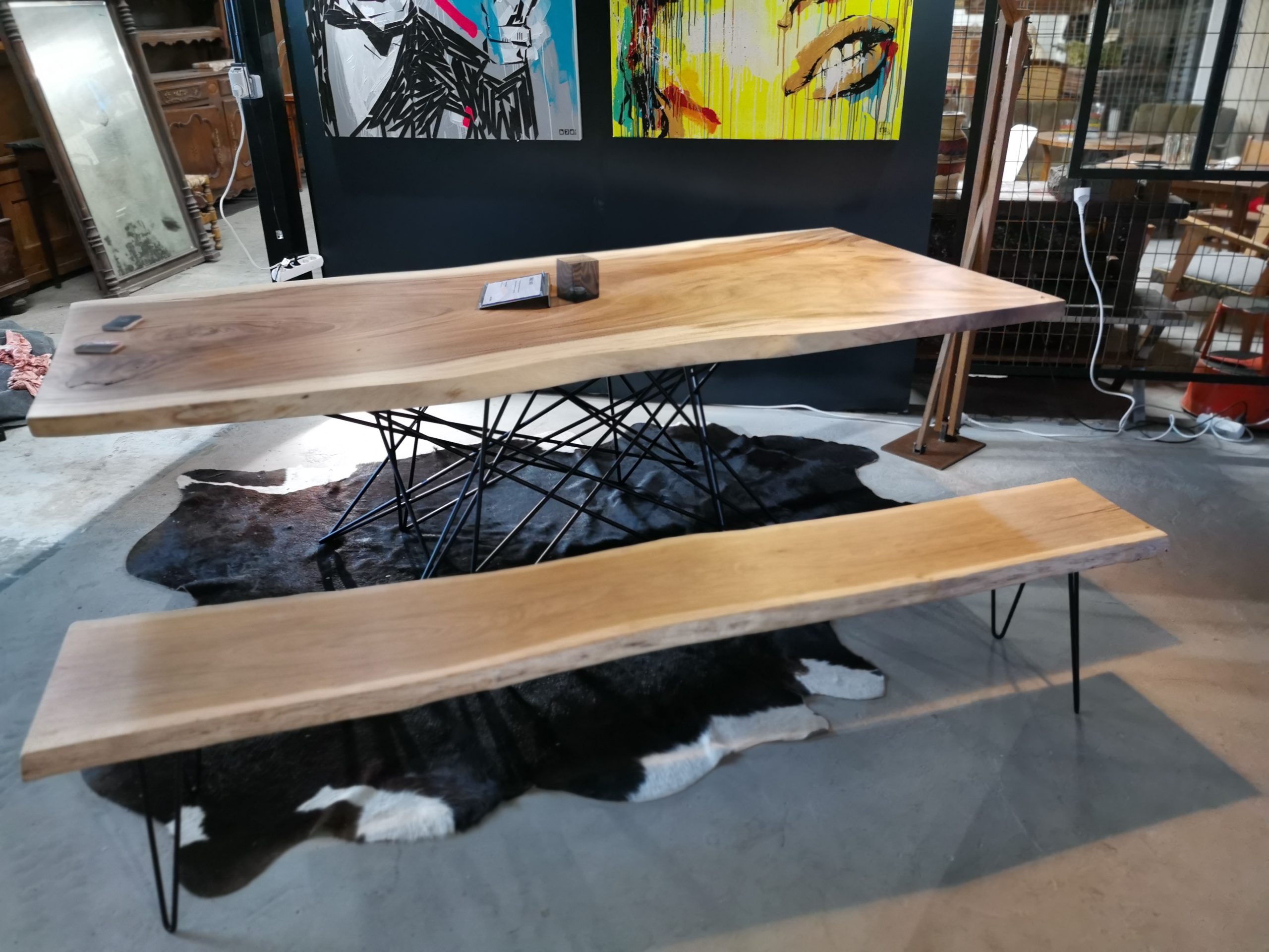 table et banc